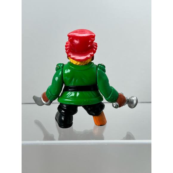 Fisher-Price 1994 Pirate Red Hat Great Adventures Action Figure Sea Adventure - Picture 2 of 7